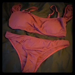 Cap sleeve/off shoulder bikini